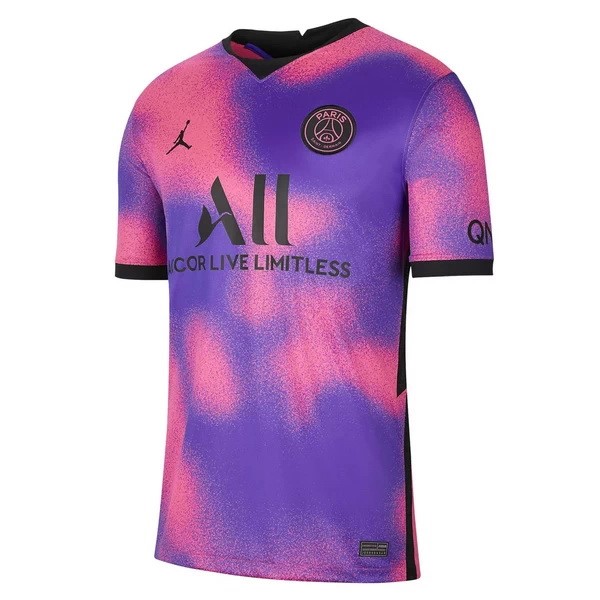 Camiseta Paris Saint Germain 4ª 2020 2021 Purpura